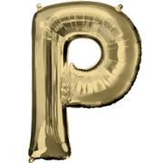 34in White Gold Letter Balloon (P)